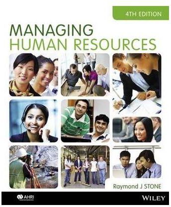 Generic Managing Human Resources By,, Raymond J. Stone