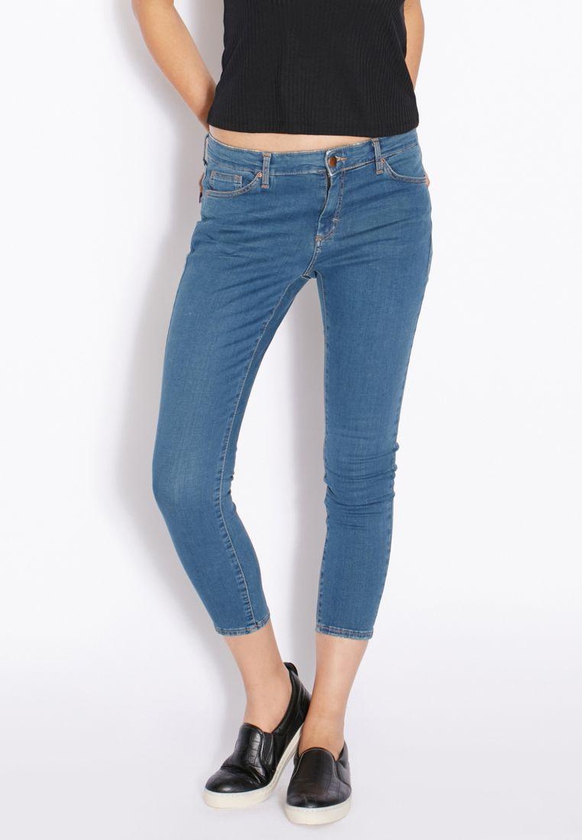 MOTO Leigh Mid Rise Skinny Jeans