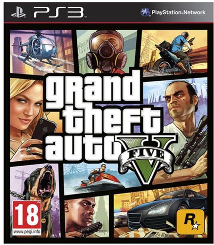 Grand Theft Auto V (GTA 5) - PlayStation 3 - Rockstar Games - (PS3)