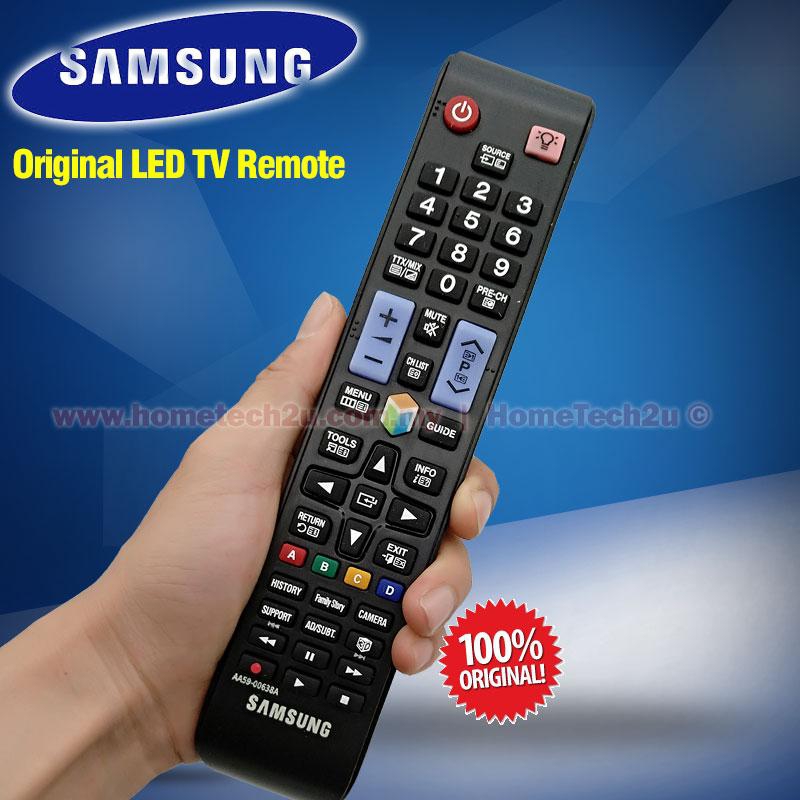 Original Samsung LCD / LED / Smart TV Remote Control (Black)