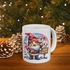Christmas Gnome Tumbler Mug مج مطبوع للكريسماس