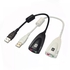 2 In 1 External USB 3D 7.1 Sound Card Adapter
