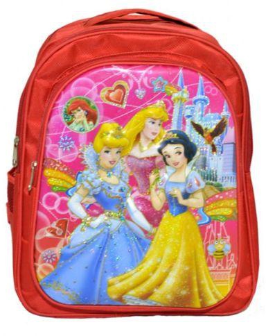 Kyro Toys BAP-6028 Princess 3D Backpack Bag - Red
