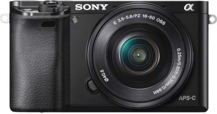 Sony ILCE6000LY A6000 Mirrorless Camera Black + 16-50mm + 55-210mm Lens