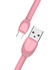 Remax RC-040m - USB to Micro-USB Charge and Sync Cable - 1 Meter - Pink
