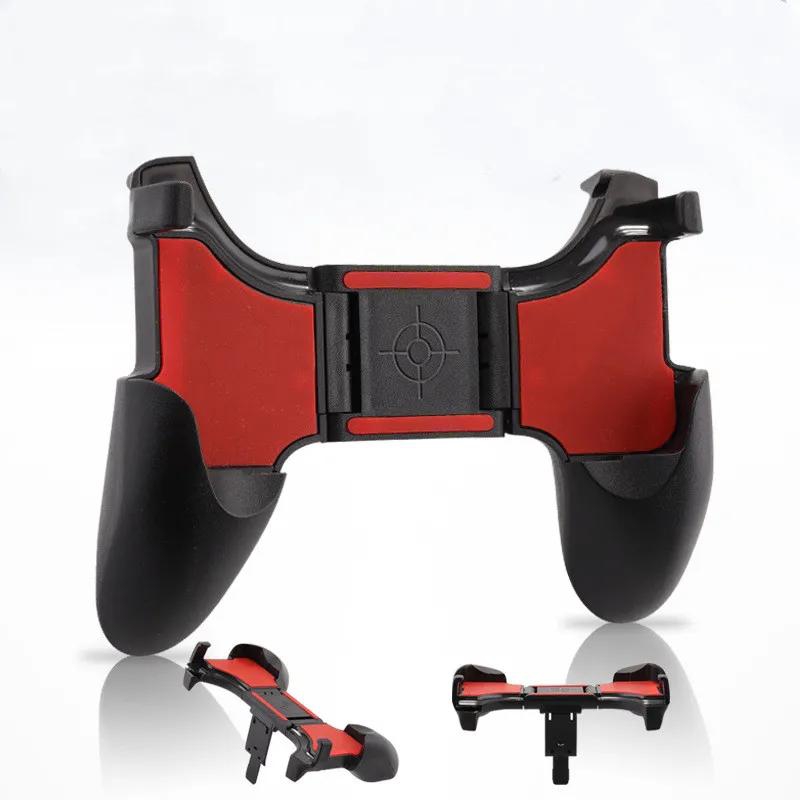 Mobile Phone Gaming Trigger Gamepad Joystick Aim Shooting Handle for PUBG L1R1 Button Shooter Controller Keypads Grip for IPhone