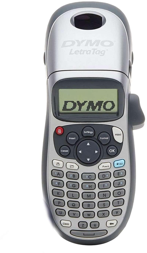 Dymo LetraTag LT-100H Handheld Label Maker 1749027 Silver