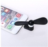 Generic Mini Portable Phone Fan For iPhone And iPad - Black