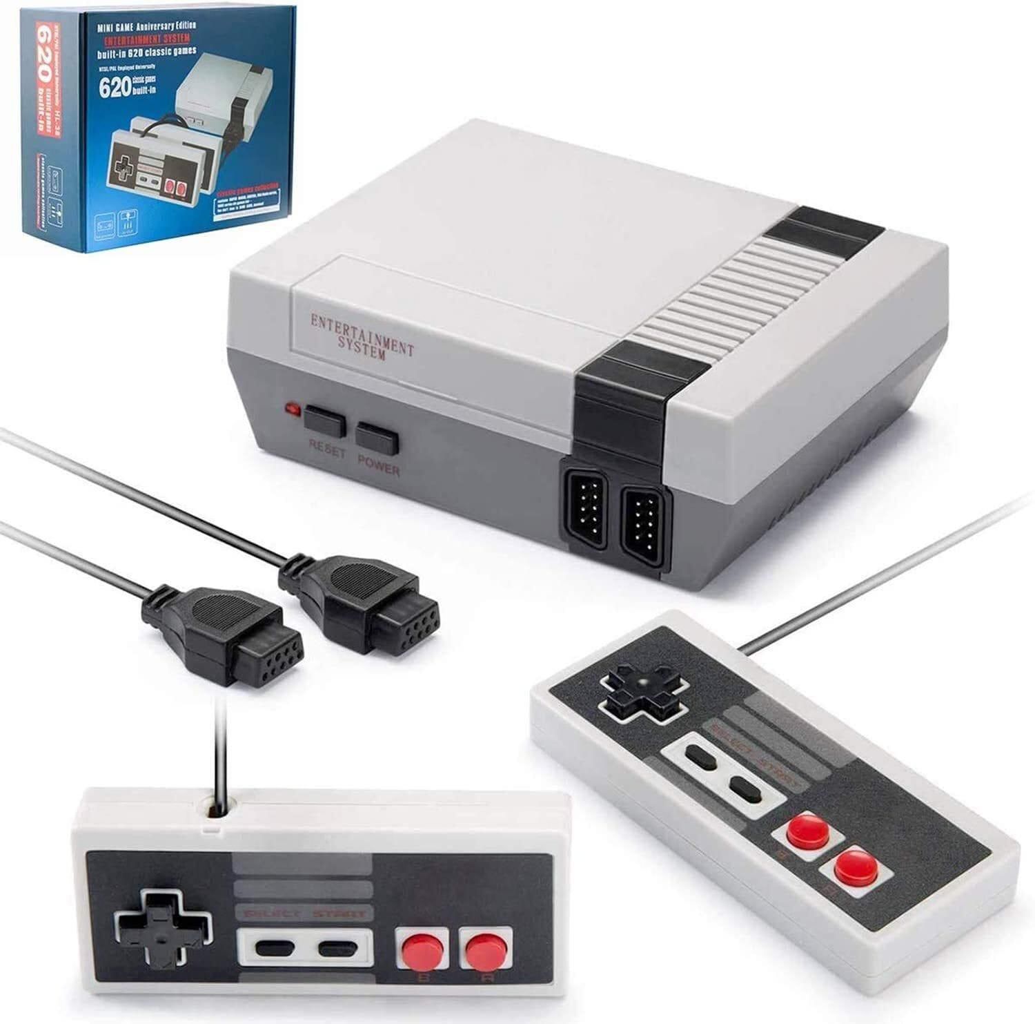Zeion Classic Retro Game Console Mini Video Game Consoles With 620 Games For Style Nes Game Handdle Gaming - Av Output (Not Oem)