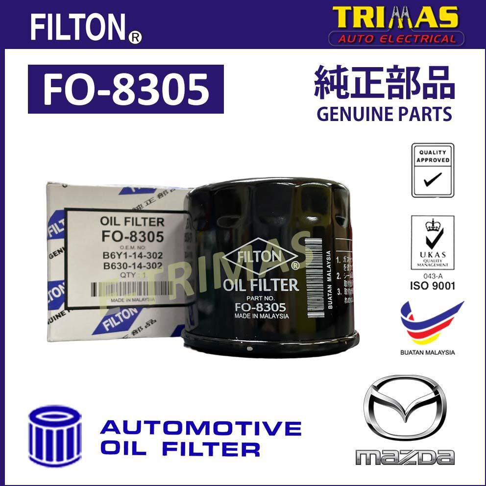 FILTON Oil Filter Mazda 2 3 RX-8 323 Engine FO-8305 B6Y1-14-302