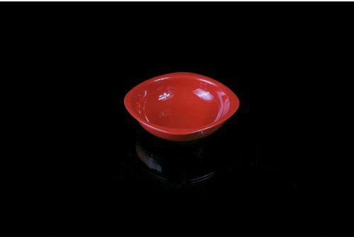 Eco Plast Small Deep Plate - 13 cm - Red