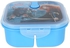 Get Winner Plast Divided Square Lunch Box, 15 cm with best offers | Raneen.com