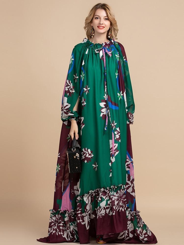 Sweet Moments Floral Maxi Dress