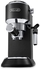 Delonghi Dedica Style Pump Espresso Coffee Machine, 15 Bar, Black - EC 685.BK