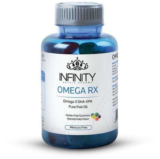 Infinity Omega Rx - Omega 3, Vitamin D & Vitamin C-60 Pieces