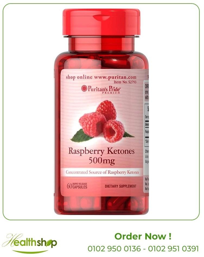Raspberry Ketones, 500 Mg, 60 Count