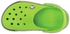 Crocs Crocband II.5 K Clogs for Unisex, Volt Green/Charcoal