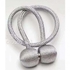 Magnetic Drapery Curtain Tiebacks Holders Light Gray