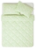 Comforter Set King Size All Season Everyday Use Bedding Set 100% Cotton 3 Pieces 1 Comforter 2 Pillow Covers Light Green