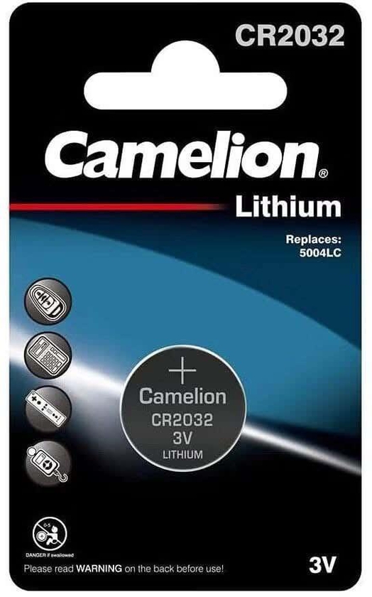 Get Camelion CR2032 Bution Cell Battery, 3V - Multicolor with best offers | Raneen.com