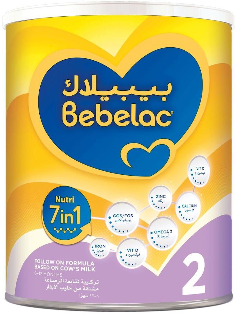 Bebelac Nutri 7in1 Follow On Formula from 6 to 12 months 400g