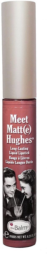 The Balm Meet Matte Hughes Long Lasting Liquid Lipstick - Sincere, 7.4 ml, Black