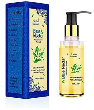 Pimple Clear Face Wash With Honey & Tea Tree Ayurvedic Anti Pimple Face Wash For Women & Men