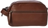 Timberland Men's Leather Toiletry Bag Travel Kit Accessory