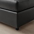 VIMLE كنبة 4 مقاعد, مع أريكة طويلة/Grann/Bomstad أسود - IKEA