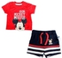 Disney Mickey Mouse Tee And Short Set