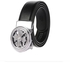 Men's Personality Rotating Automatic Buckle Leather Belt