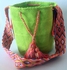 Wayuu Mochila Bag for Women Green Large