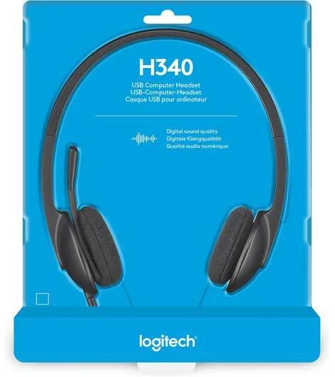 Logitech H340 Headset with Noise Cancelling Microphone