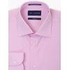 Kal Jacobs Tailored Fit Pink Pinpoint Oxford Cotton Shirt - Cutaway Collar 15
