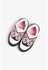 MOTHERCARE Girls Butterfly Light-Up Trainers 2-3 Years Pink