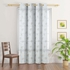 Get Makhmal Tulle Curtain With Rings, 150×260 Cm, 1300 Gm - White Brown with best offers | Raneen.com