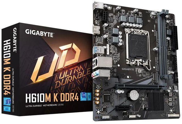 Gigabyte Gigabyte H610M K DDR4 – LGA1700 – Intel – Motherboard