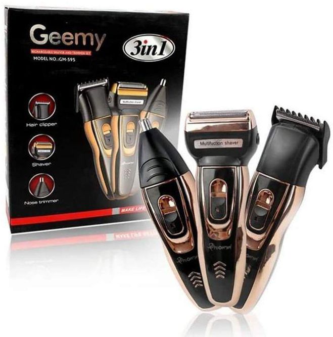 Geemy GM-595 RECHARGEABLE Professional Hair Clipper