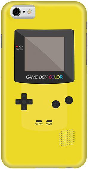 Stylizedd  Apple iPhone 6 Premium Slim Snap case cover Matte Finish - Gameboy Color - Yellow  I6-S-139