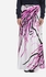 Femina Streamers Satin Skirt - White, Purple & Pink