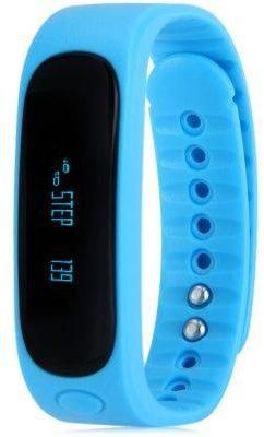 Margoun E02 Smart Watch Android Bluetooth Fitness OLED Wristband Band - Blue