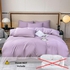 Deals For Less Luna Home Premium Quality Basic Queen/Double Size 6 Pieces, Duvet Cover Set, Lavender