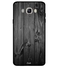 Protective Case Cover For Samsung Galaxy J7 2016 Black Wooden Pattern