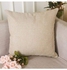5-Piece Velvet Decorative Filled Cushion Beige