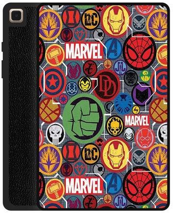 Protective Flip Case Cover For Samsung Galaxy Tab A7 2020 10.4 Inches with Auto Wake/Sleep Marvel Stamps