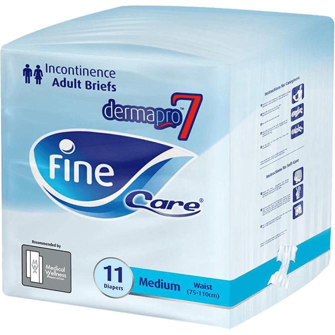 Fine Care Adult Briefs Medium 11 Diapers