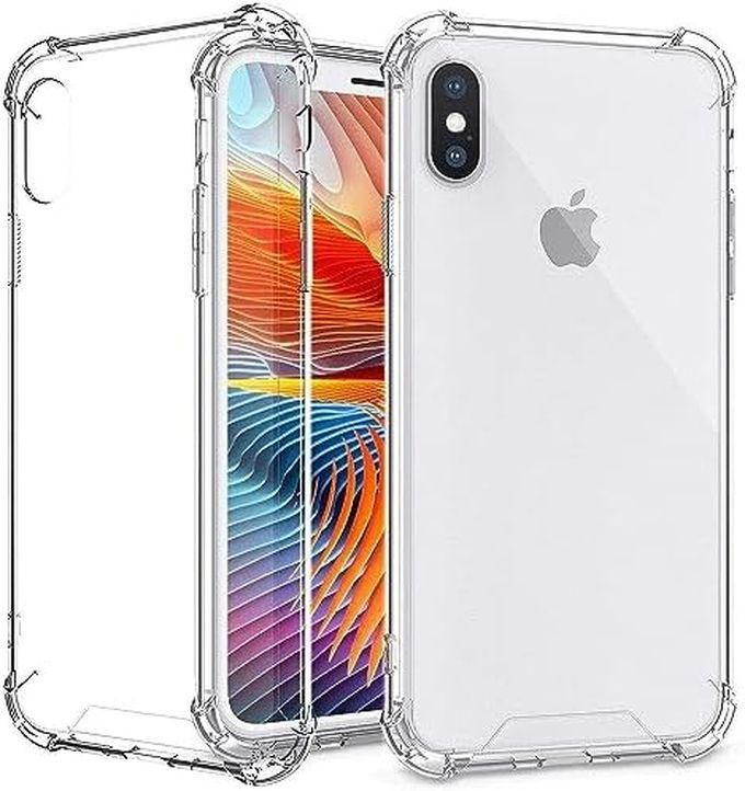 Silicone Back Cover For Apple Iphone XS Max -0-Transparent