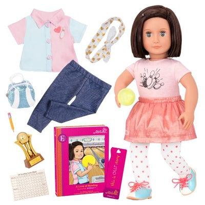 DELUXE BOWLING DOLL W/BOOK