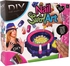 4-color Nail Art Kit For Girls And 3 Multi-colored Glitter 3D Stickers