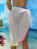 Plus Size Frill Crochet Sarong Cover Up - One Size